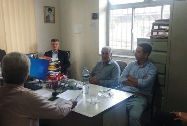 نشست مشترک شهردار و اعضای شورای اسلامی شهر ضیابر با داوود توفیقی، معادن عمرانی فرمانداری شهرستان صومعه‌سرا برگزار شد.