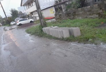 اجرای رفوژ وسط بلوار شهید مطهری