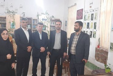 بازدید ازکتابخانه عمومی ضیابر