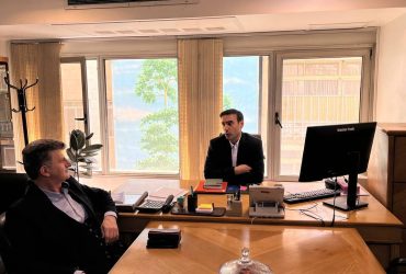 دیدار صمیمانه شهردار ضیابر و مدیرکل  دفتر برنامه‌ریزی و مدیریت توسعه شهری سازمان شهرداری‌ها و دهیاری‌های کشور