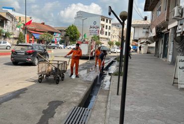 تنظيف جوی آب هاى سطحى