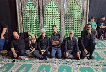حضور اعضای شورای اسلامی شهر ضیابر در عزای سیدالشهدا (ع)