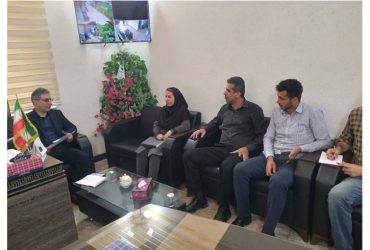 حضور فرماندار صومعه سرا در شهرداری ضیابر