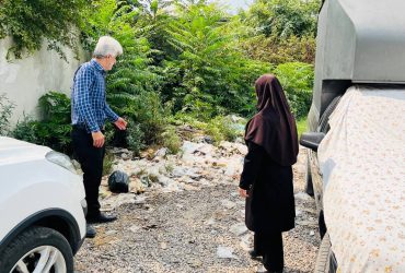 بازدید میدانی رئیس شورای شهر و سرپرست شهرداری از منطقه ضیابر