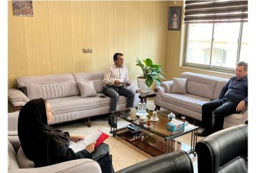 دیدار سرپرست شهرداری ضیابر با رئیس سازمان همیاری شهرداری‌های گیلان