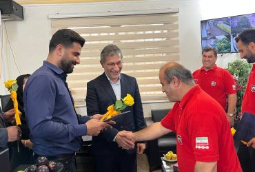 بازدید فرماندار محترم شهرستان صومعه‌سرا از شهرداری‌های تابعه به مناسبت «روز آتش‌نشان و خدمات ایمنی