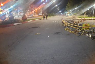 عملیات احداث جوب در ورودی شهر ضیابر انجام شد.