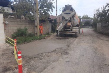 عملیات زیرسازی و بتن‌ریزی جهت اجرای آسفالت