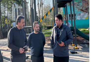 بازدید سرزده شهردار ضیابر از پارک کودک
